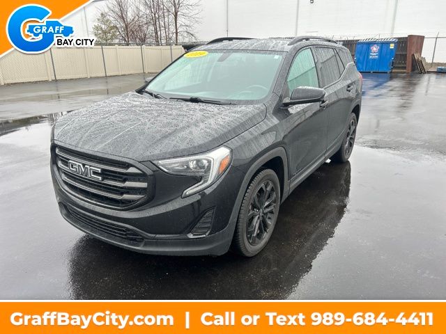 Black (Ebony Twilight Metallic) 2019 GMC Terrain SLE AWD SUV / Crossover Four-Wheel Drive 9-Speed Automatic