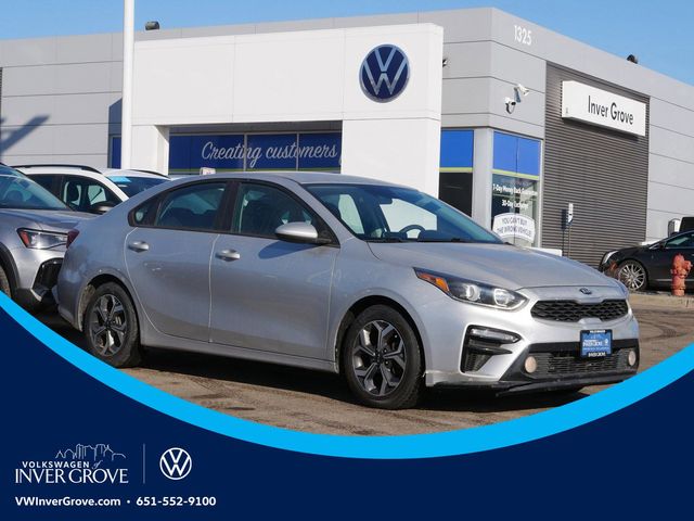 Silky Silver 2020 Kia Forte LXS FWD Sedan Front-Wheel Drive Continuously Variable Transmission