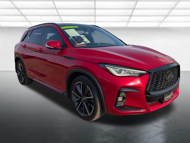 Dynamic Sunstone Red 2023 INFINITI QX50 SUV / Crossover Front-Wheel Drive Continuously Variable Transmission