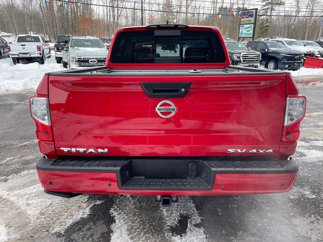2022 Nissan Titan SV - Red Alert exterior view 6