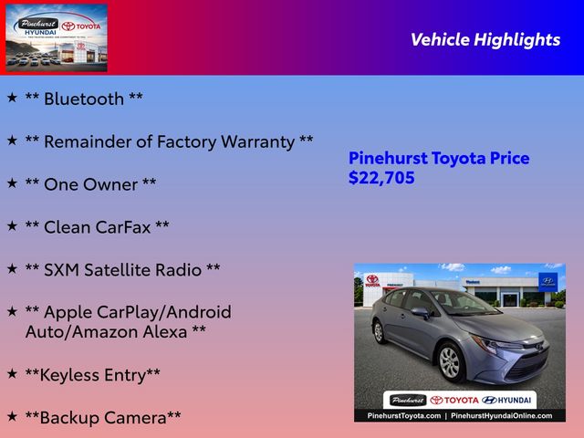 Used 2025 Toyota Corolla Sedan