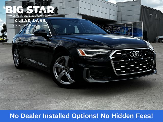 2024 Audi A6  Black at DeMontrond Gulf Freeway