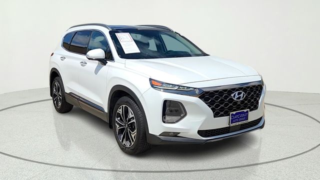 Quartz White 2020 Hyundai Santa Fe 2.0T Limited FWD SUV / Crossover Front-Wheel Drive 8-Speed Automatic