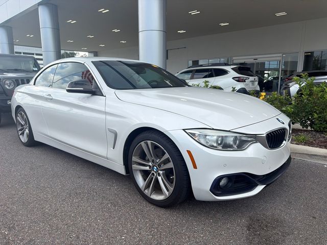 Mineral White Metallic 2015 BMW 4 Series Convertible Rear-Wheel Drive 8-Speed Automatic