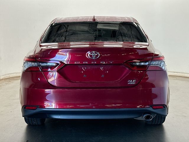 2022 Toyota Camry XLE Red at Honda North