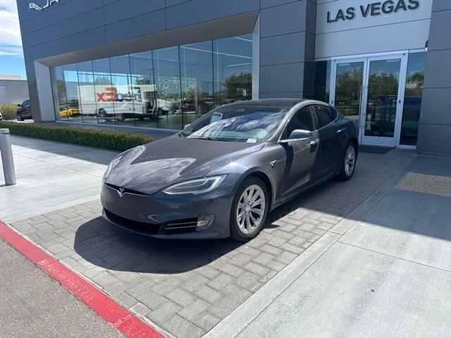 Silver Metallic 2018 Tesla Model S Sedan All-Wheel Drive 1-Speed Automatic