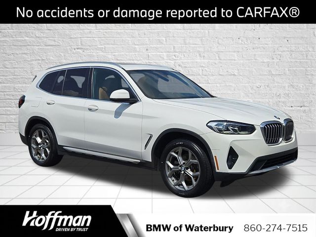 Alpine White 2022 BMW X3 SUV / Crossover All-Wheel Drive 8-Speed Automatic