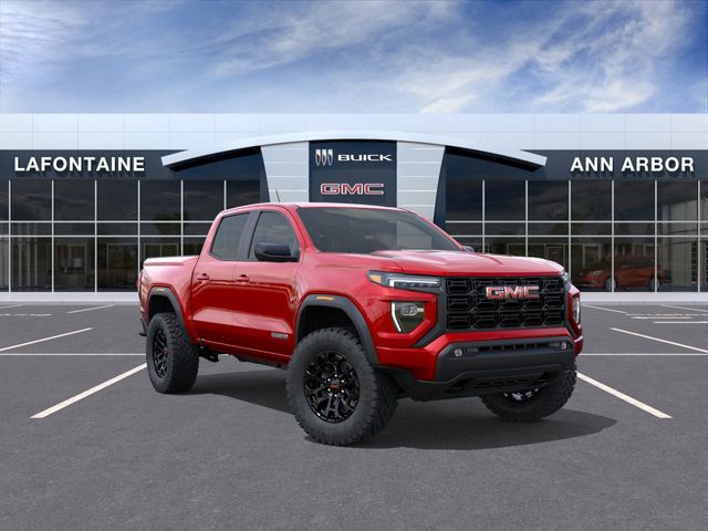 Volcanic Red 2026 GMC Canyon Pickup Truck Four-Wheel Drive 8-Speed Automatic