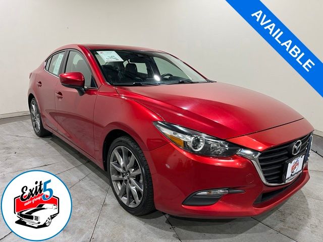 Soul Red Metallic 2018 Mazda MAZDA3 Sedan Front-Wheel Drive 6-Speed Manual