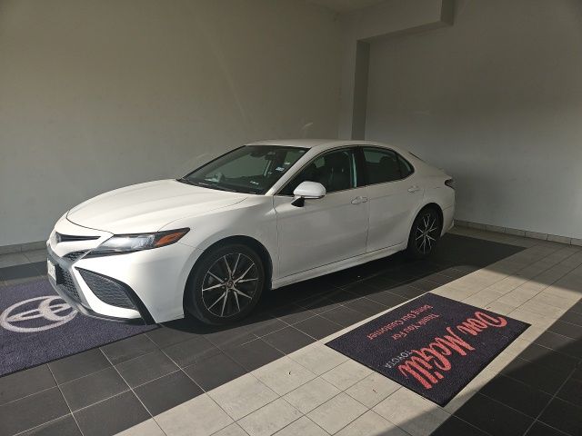 2022 Toyota Camry SE White at Don McGill Toyota