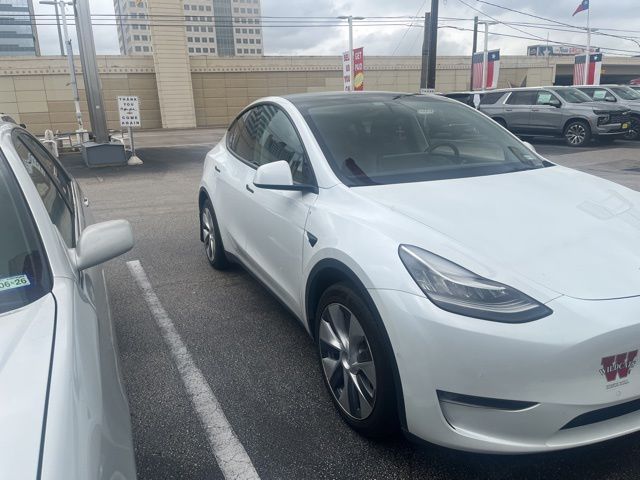 White 2021 Tesla Model Y Long Range AWD SUV / Crossover All-Wheel Drive 1-Speed Automatic