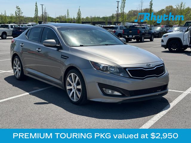 Titanium Silver 2012 Kia Optima SX Sedan Front-Wheel Drive 6-Speed Automatic