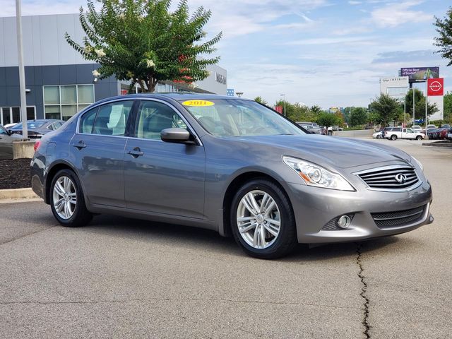 Gray (Graphite Shadow) 2011 INFINITI G37 Sedan Rear-Wheel Drive 7-Speed Automatic
