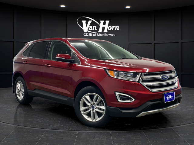 Ruby Red Metallic 2018 Ford Edge SEL SUV / Crossover Front-Wheel Drive 6-Speed Automatic