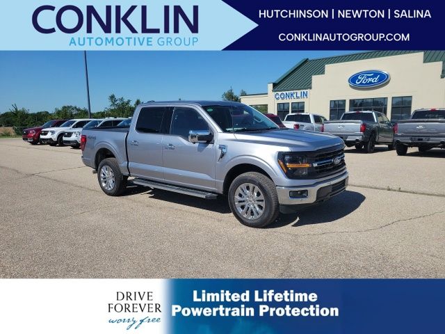 Iconic Silver Metallic 2026 Ford F-150 Pickup Truck Four-Wheel Drive Automatic