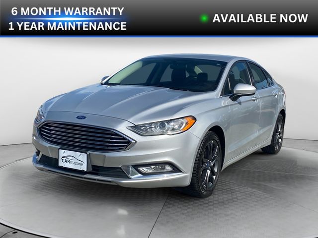 Ingot Silver 2018 Ford Fusion Sedan Front-Wheel Drive 6-Speed Automatic