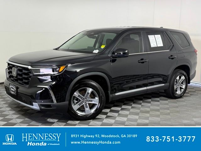 Crystal Black Pearl 2024 Honda Pilot SUV / Crossover Front-Wheel Drive Automatic