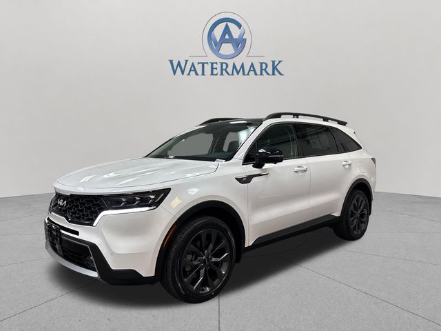 Glacial White Pearl 2022 Kia Sorento SUV / Crossover All-Wheel Drive 8-Speed Dual Clutch
