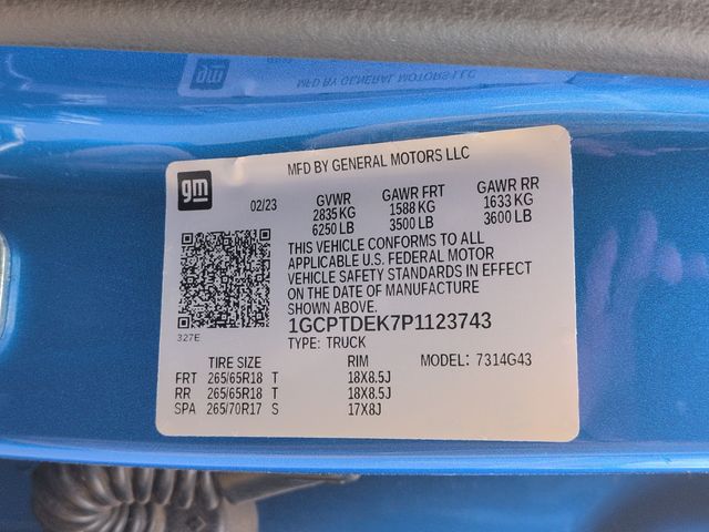 2023 Chevrolet Colorado