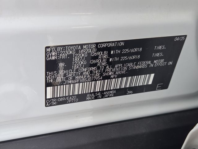 Used 2025 Toyota RAV4 Hybrid SUV