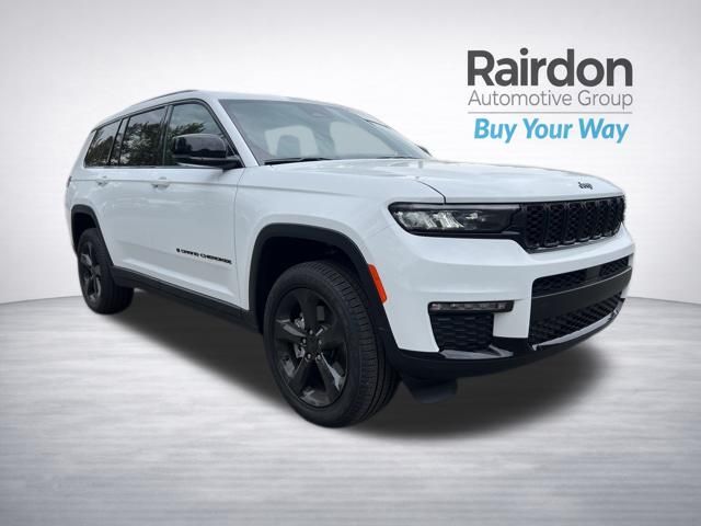 Bright White Clearcoat 2025 Jeep Grand Cherokee L Limited 4WD SUV / Crossover Four-Wheel Drive 8-Speed Automatic