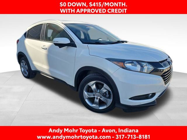 White Orchid Pearl 2017 Honda HR-V EX-L with Nav SUV / Crossover Front-Wheel Drive Continuously Variable Transmission