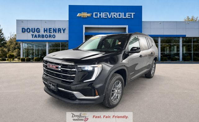 Black (Ebony Twilight Metallic) 2025 GMC Acadia Elevation FWD SUV / Crossover Front-Wheel Drive 8-Speed Automatic