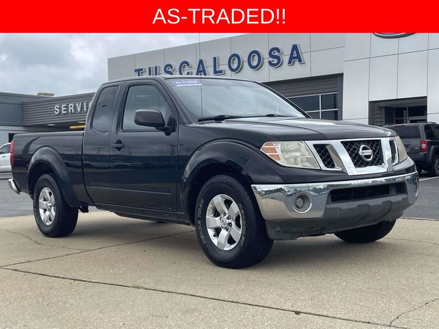 Super Black 2010 Nissan Frontier Pickup Truck 4X2 5-Speed Automatic Overdrive
