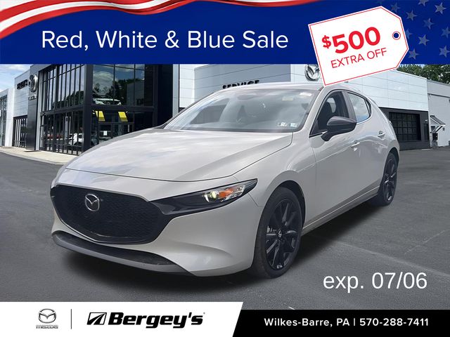 Ceramic Metallic 2026 Mazda MAZDA3 Hatchback Front-Wheel Drive 6-Speed Automatic