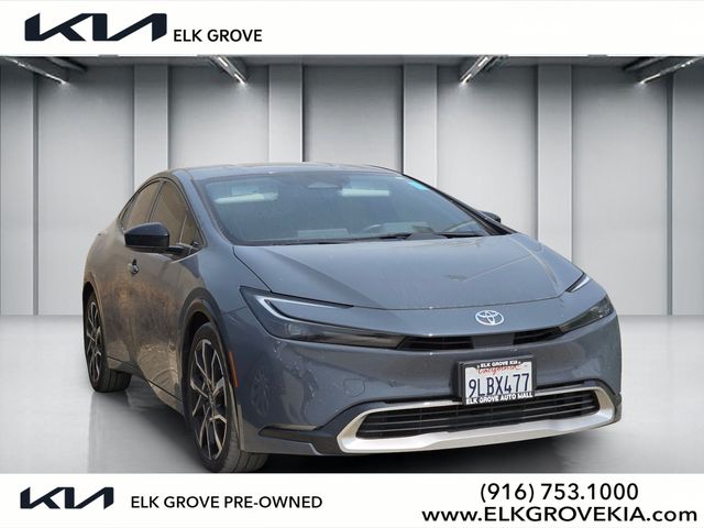 Gray 2024 Toyota Prius Prime Hatchback Front-Wheel Drive Continuously Variable Transmission