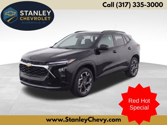 Black Metallic 2025 Chevrolet Trax SUV / Crossover Front-Wheel Drive 6-Speed Automatic