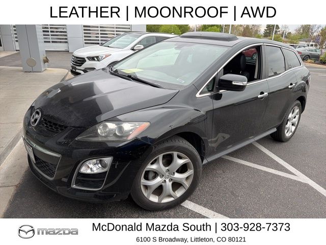 Brilliant Black Clearcoat 2012 Mazda CX-7 s Grand Touring AWD SUV / Crossover All-Wheel Drive 6-Speed Automatic