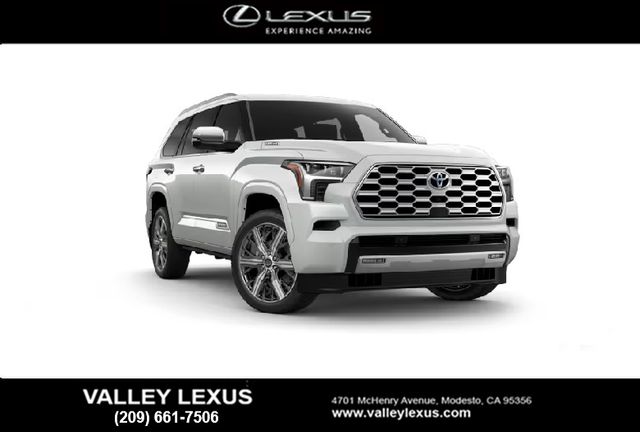 White (Wind Chill Pearl) 2024 Toyota Sequoia SUV / Crossover Four-Wheel Drive Automatic