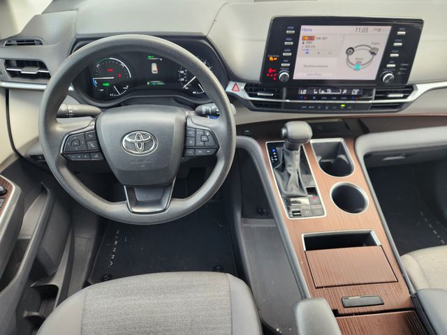 2024 Toyota Sienna LE White at Gullo Toyota