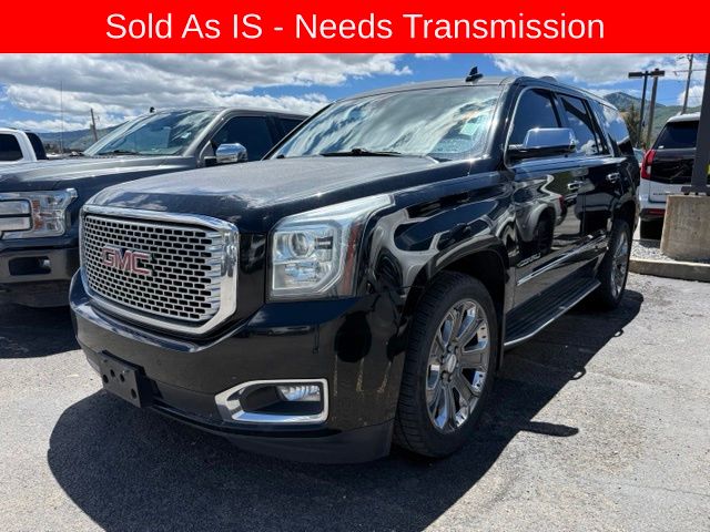 Onyx Black 2015 GMC Yukon SUV / Crossover Four-Wheel Drive 8-Speed Automatic