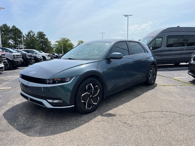 Digital Teal 2024 Hyundai Ioniq 5 SUV / Crossover All-Wheel Drive 1-Speed Automatic