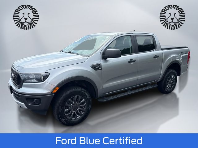 Silver Metallic 2020 Ford Ranger Pickup Truck Four-Wheel Drive Automatic