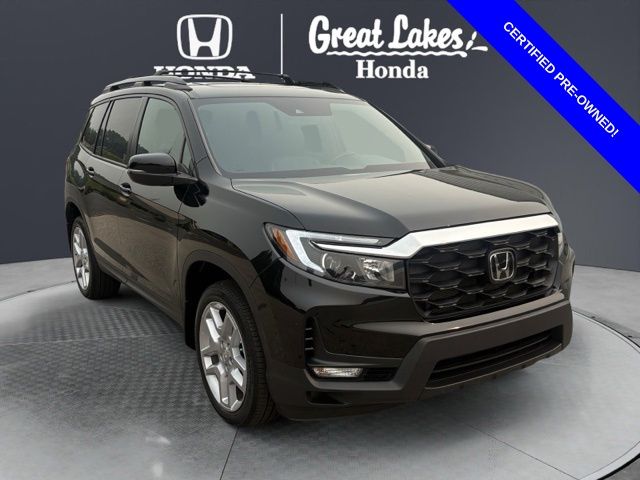 Crystal Black Pearl 2024 Honda Passport SUV / Crossover All-Wheel Drive 9-Speed Automatic