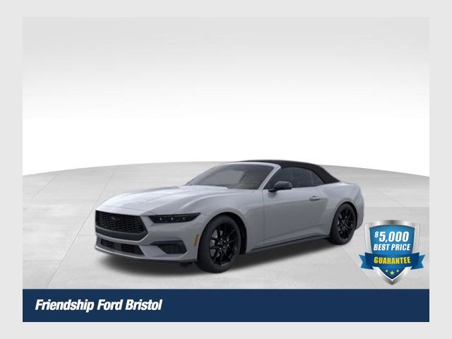 Avalanche Gray 2026 Ford Mustang Convertible Rear-Wheel Drive Automatic