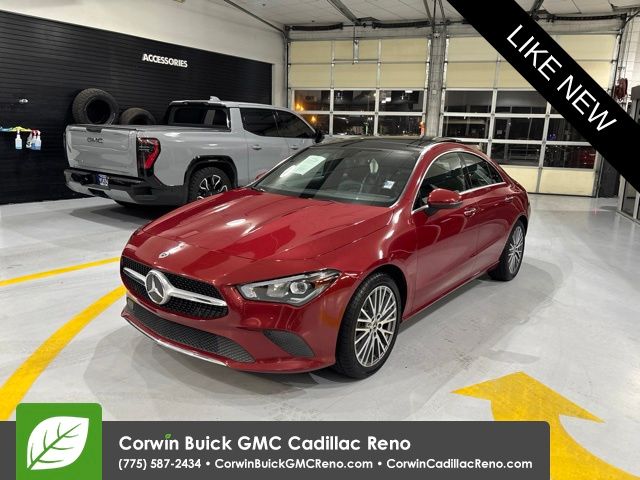 MANUFAKTUR Patagonia Red Metallic 2022 Mercedes-Benz CLA Coupe All-Wheel Drive 7-Speed Automatic