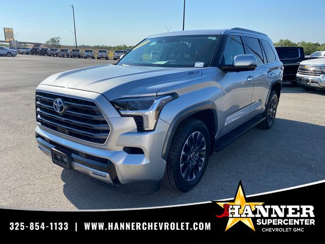Celestial Silver Metallic 2023 Toyota Sequoia SUV / Crossover Four-Wheel Drive Automatic