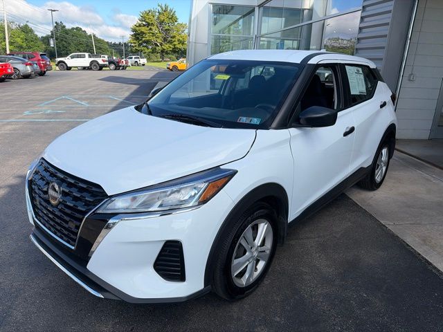 2025 Nissan Kicks Play S White at John Sisson Motors