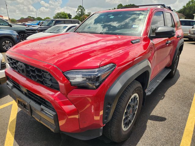 2025 Toyota 4Runner i-FORCE MAX Hybrid TRD Off Road Premium Red at Don McGill Toyota