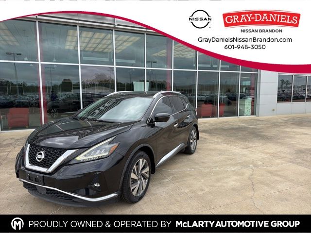 Super Black Metallic 2020 Nissan Murano SL FWD SUV / Crossover Front-Wheel Drive Continuously Variable Transmission