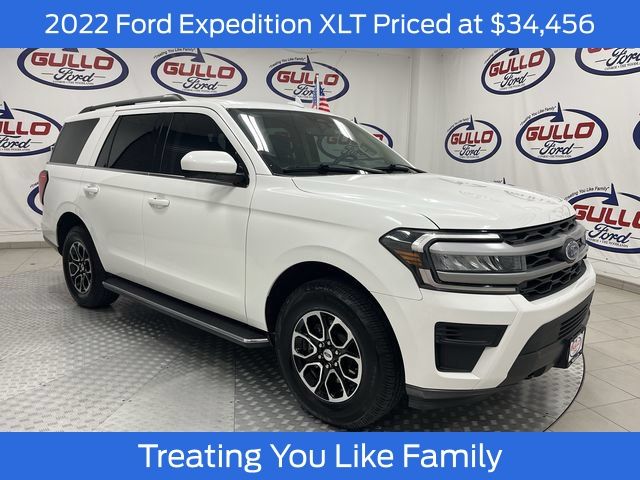 Star White Metallic Tri-Coat 2022 Ford Expedition SUV / Crossover Four-Wheel Drive Automatic