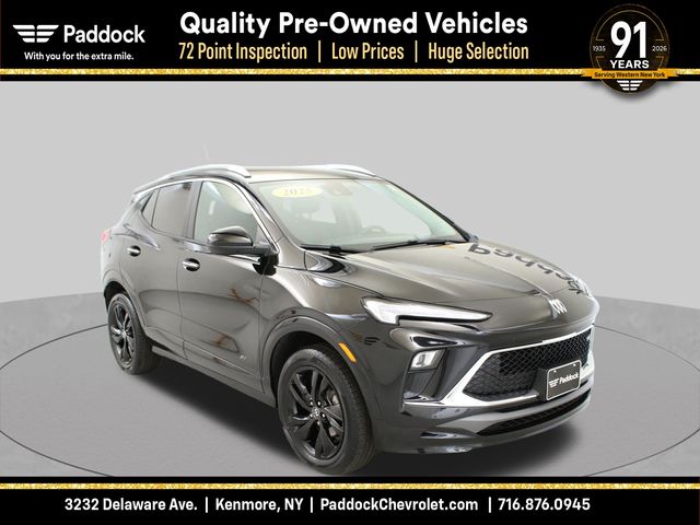 Black (Ebony Twilight Metallic) 2025 Buick Encore GX SUV / Crossover All-Wheel Drive 9-Speed Automatic