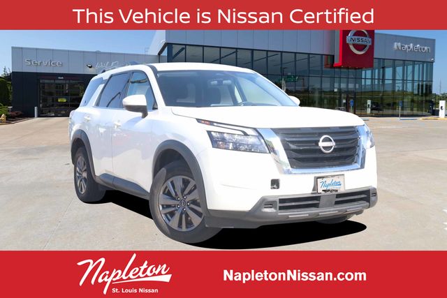 Glacier White 2025 Nissan Pathfinder SUV / Crossover All-Wheel Drive 9-Speed Automatic