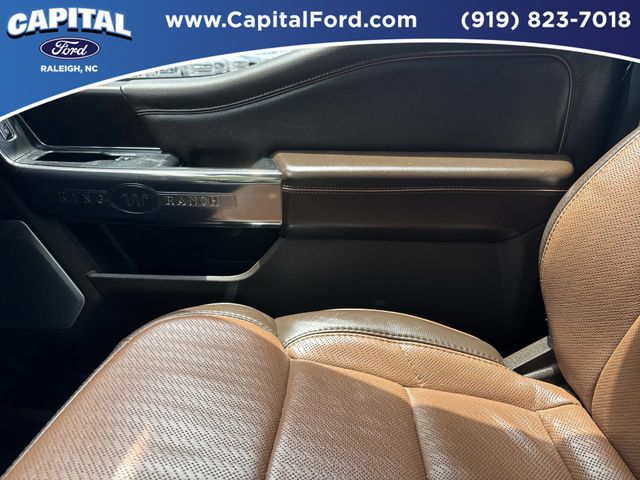 Certified Used 2024 Blue Metallic Ford King Ranch image 29