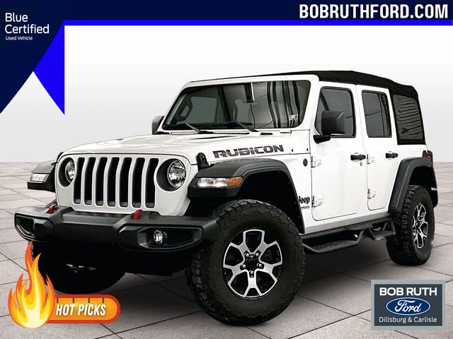2022 Jeep Wrangler Unlimited Rubicon White at Audi Porsche Sewickley