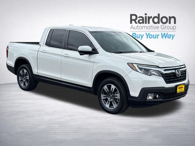 White Diamond Pearl 2019 Honda Ridgeline Pickup Truck All-Wheel Drive 6-Speed Automatic